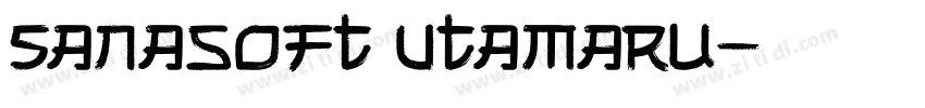 Sanasoft Utamaru字体转换